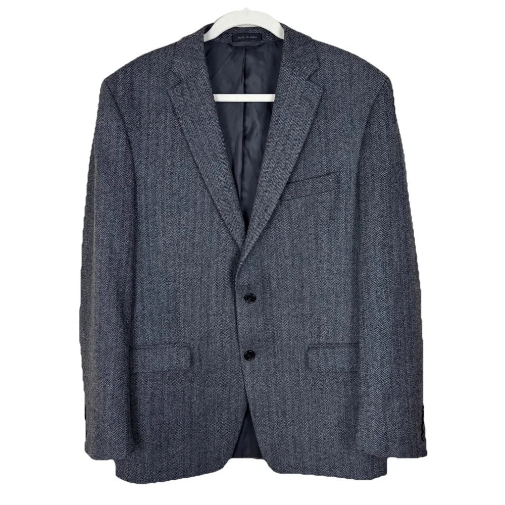Lauren Ralph Lauren 2 Button 100% Wool Blazer Multicolored Men’s Size 42R